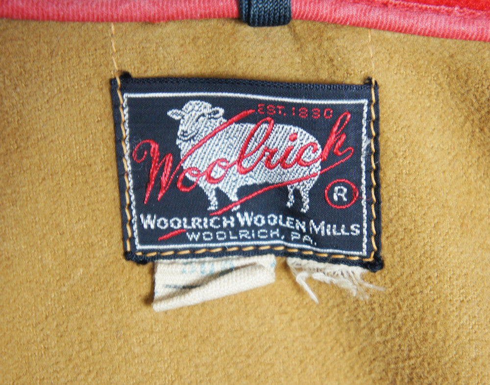1940's Red Woolrich Hunting Jacket - Size L