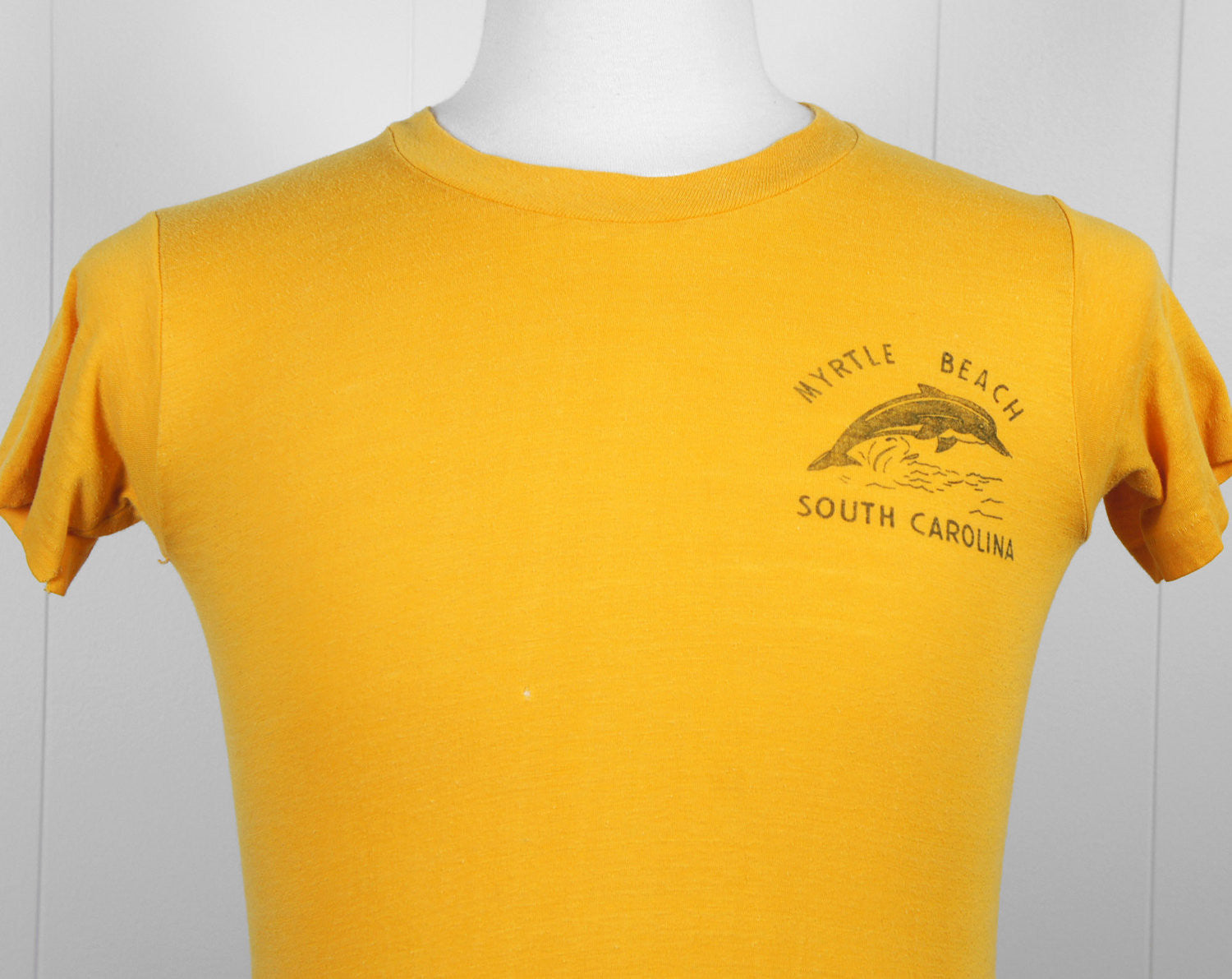 1970's Myrtle Beach, SC T-Shirt w/ Dolphin - Size S
