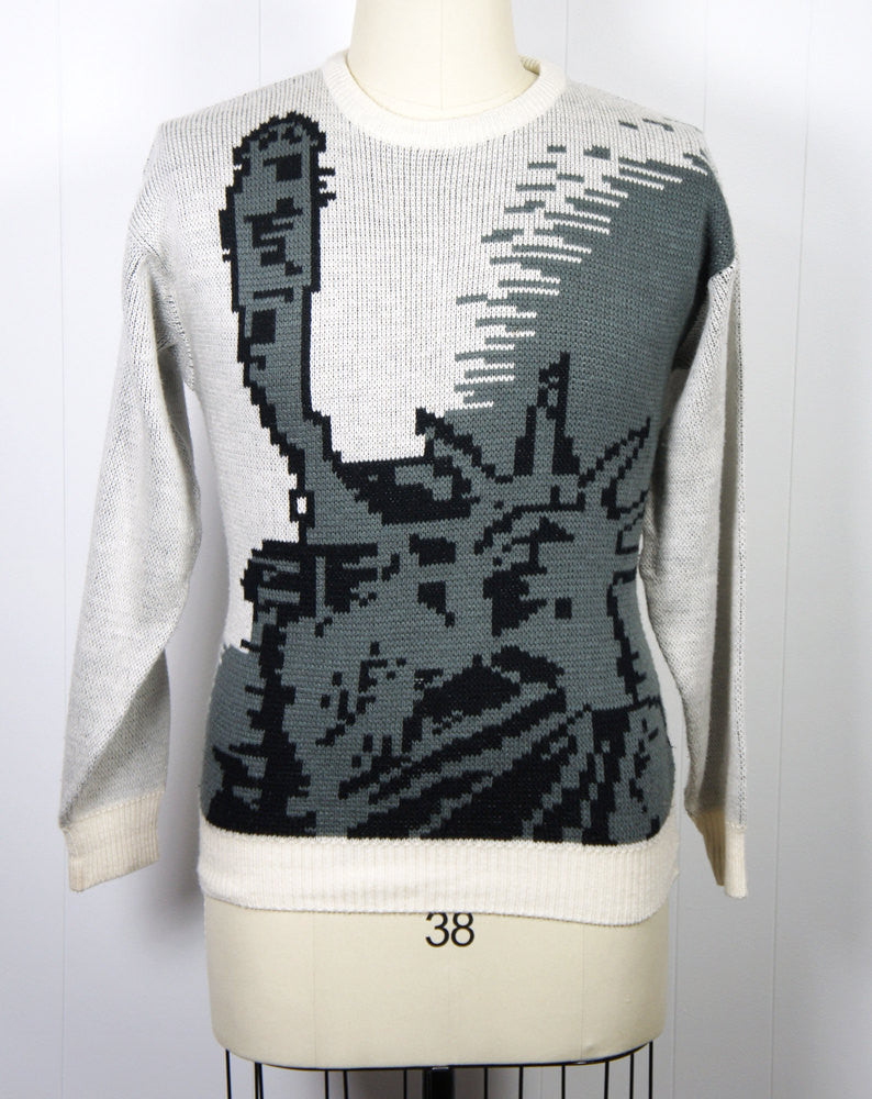 1980's Statue of Liberty Sweater, Size M