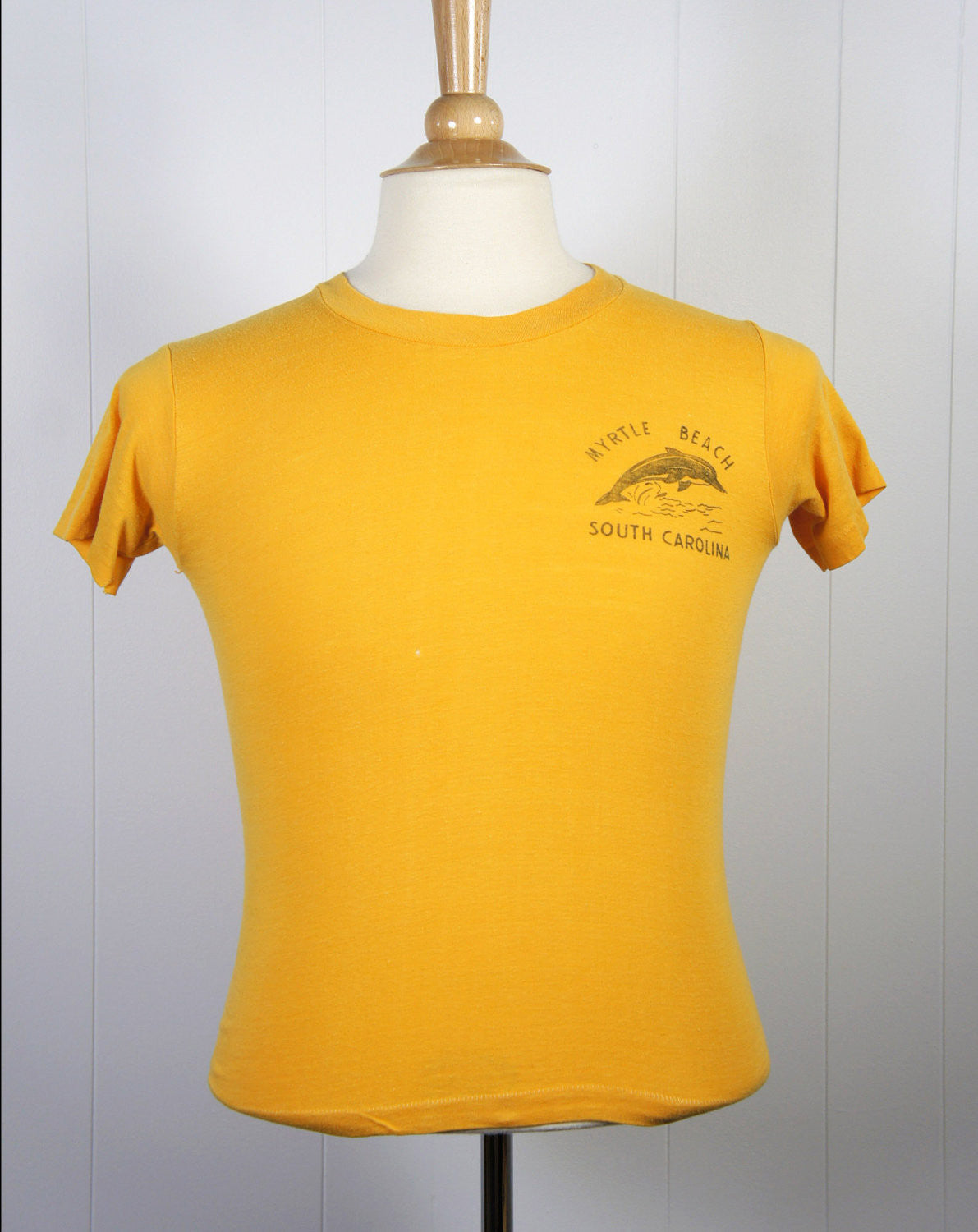 1970's Myrtle Beach, SC T-Shirt w/ Dolphin - Size S