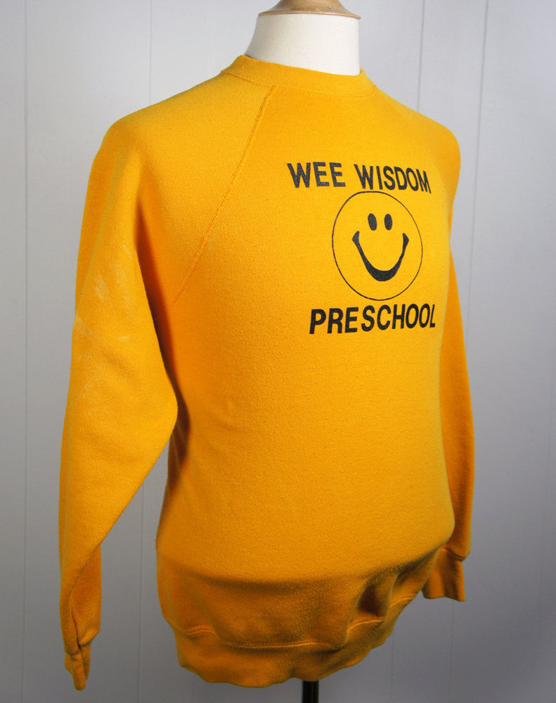 1980's Wee Wisdom Preschool Sweatshirt - Size M