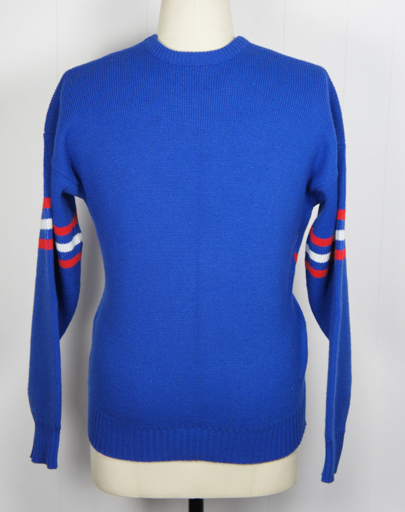 1980's New York Giants Cliff Engle Sweater, Size XL