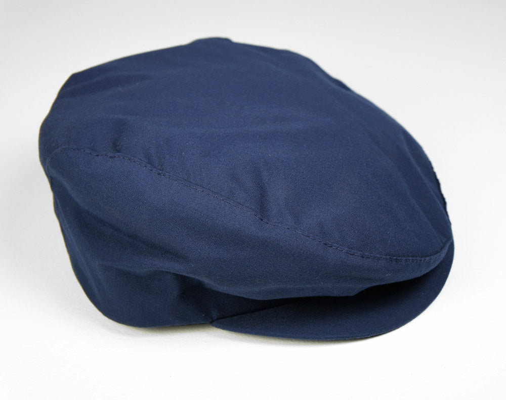 1960's Navy Blue Newsboy Cap, Size S