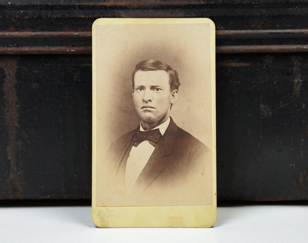 1860's CDV Photo - Pouty Daniel Tosh Doppleganger