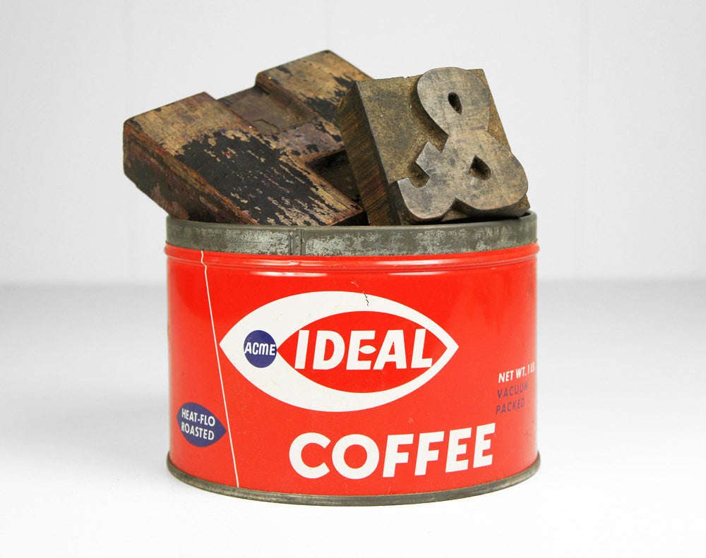 1950's Ideal Coffee Can