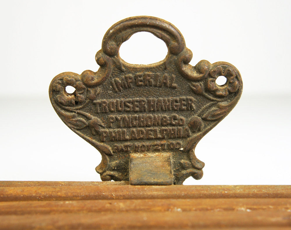 Early 1900's Cast Iron Imperial Trouser Hanger