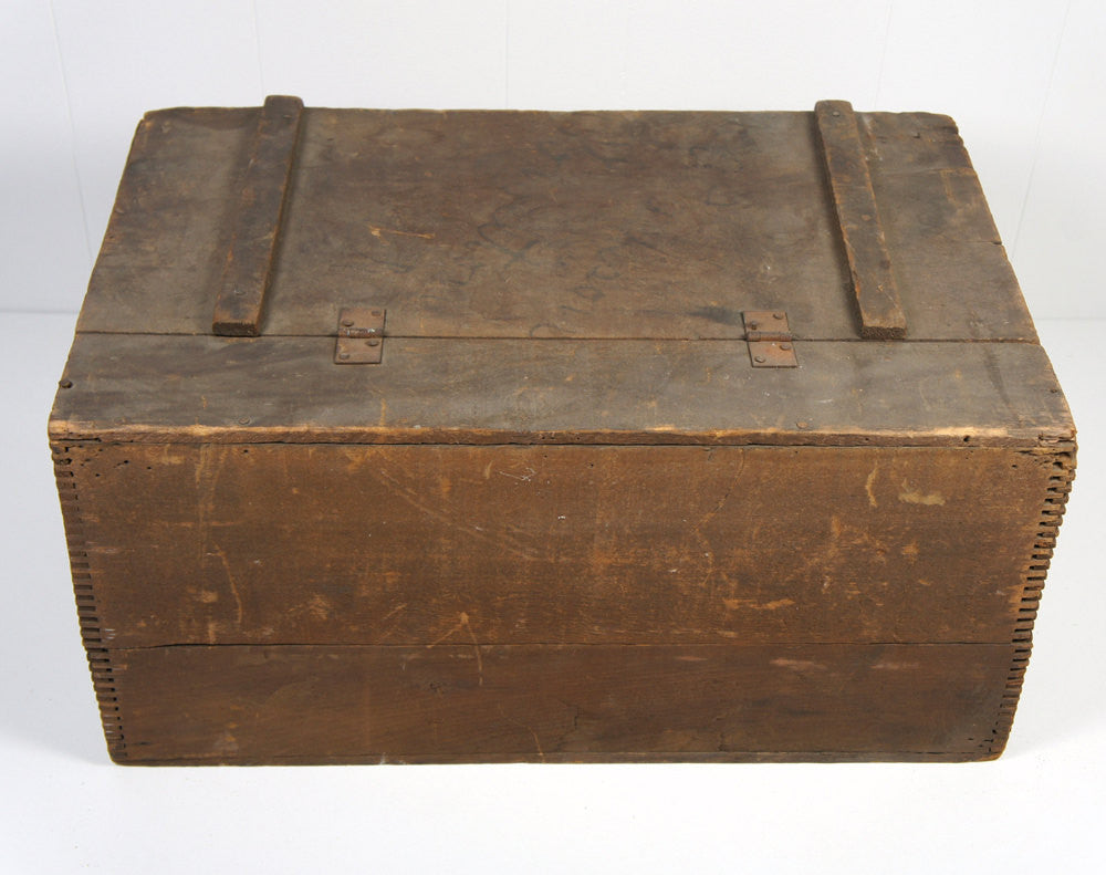Late 1800's Crosier-Stauffer Biscuit Box - Philadelphia, PA
