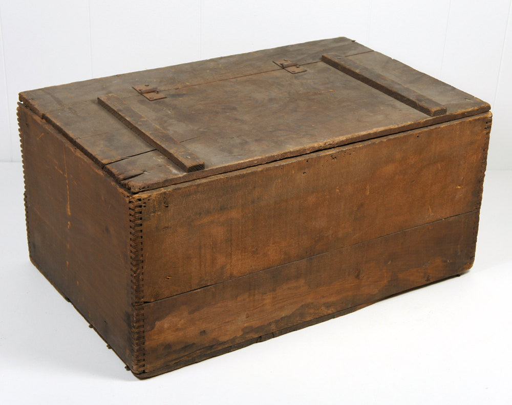 Late 1800's Crosier-Stauffer Biscuit Box - Philadelphia, PA