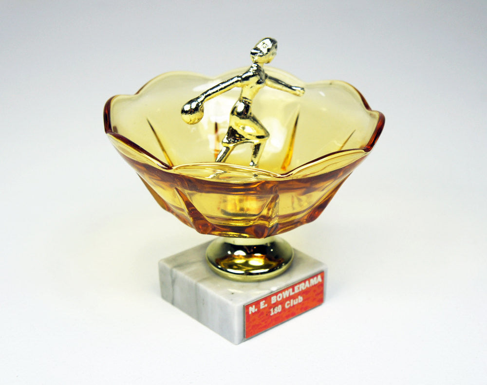 Metal Women's Bowling Trophy