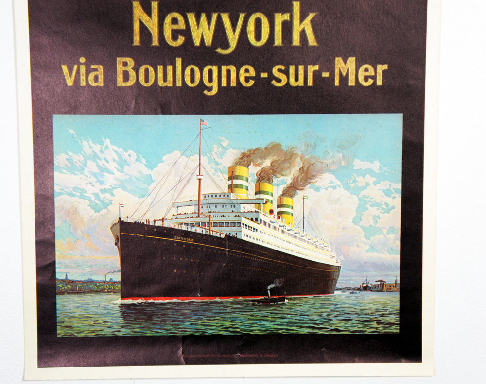 Holland-America Line Ocean Liner Poster