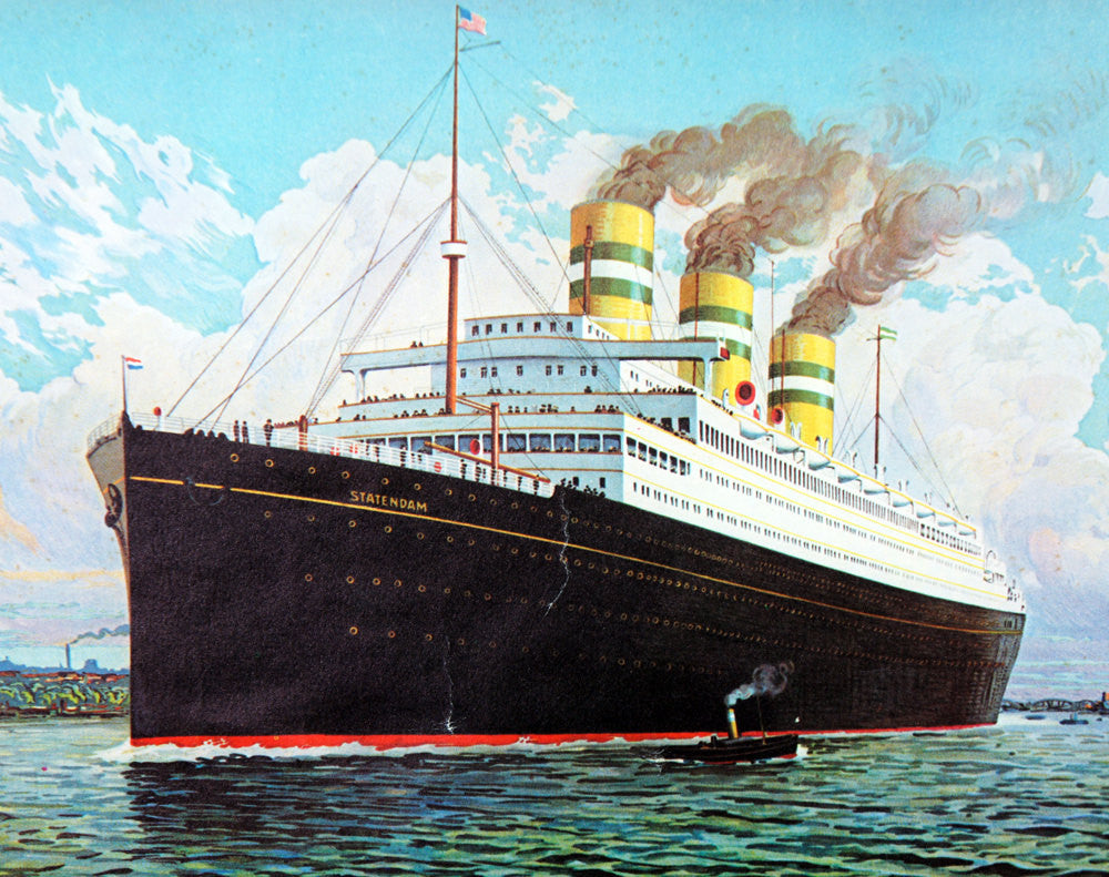 Holland-America Line Ocean Liner Poster