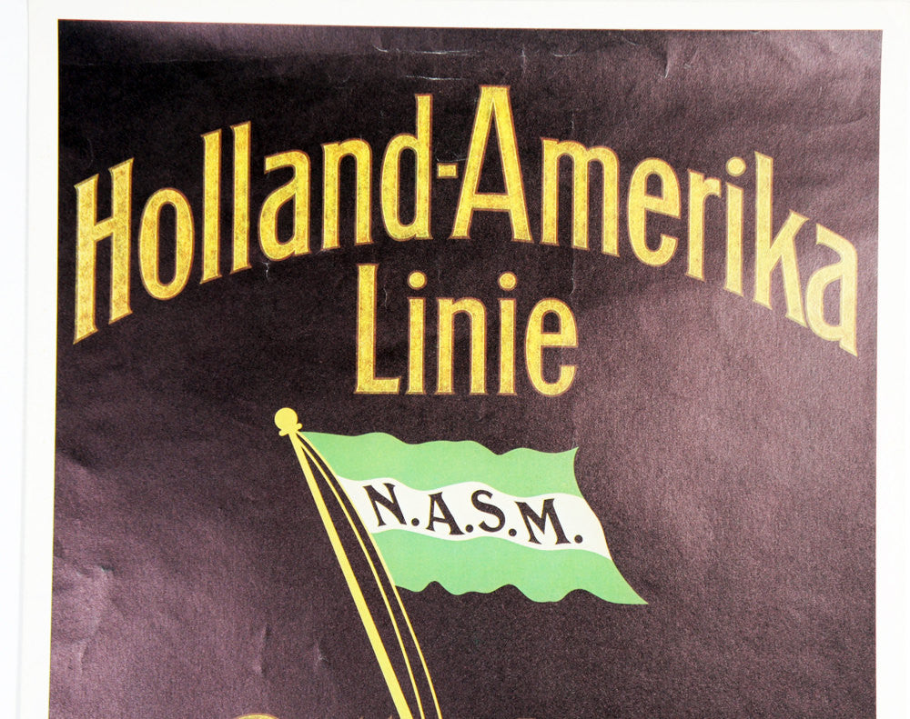 Holland-America Line Ocean Liner Poster