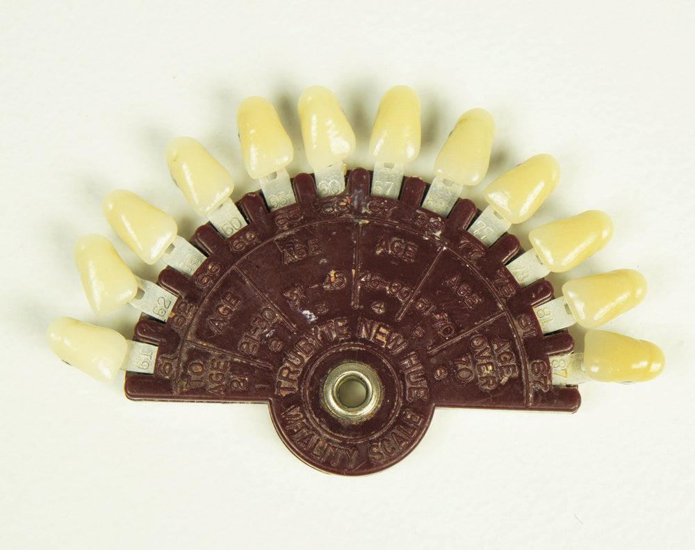 1940's Trubyte New Hue Dental Vitality Scale