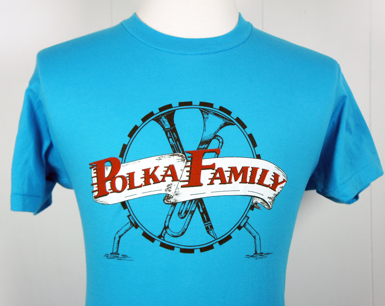 1980's Polka Family Band T-Shirt - Size M