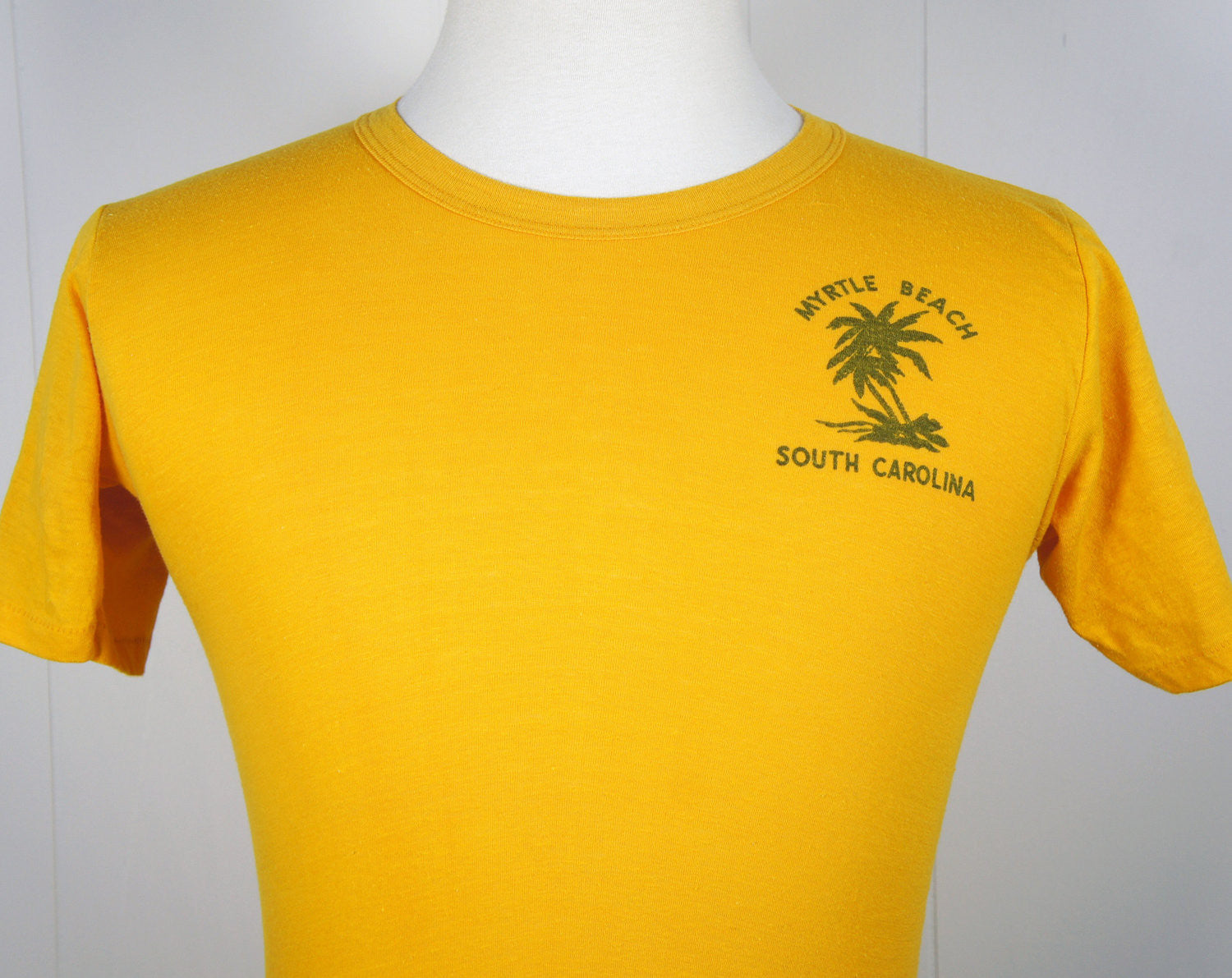 1970's Myrtle Beach, SC T-Shirt w/ Palm Trees - Size S