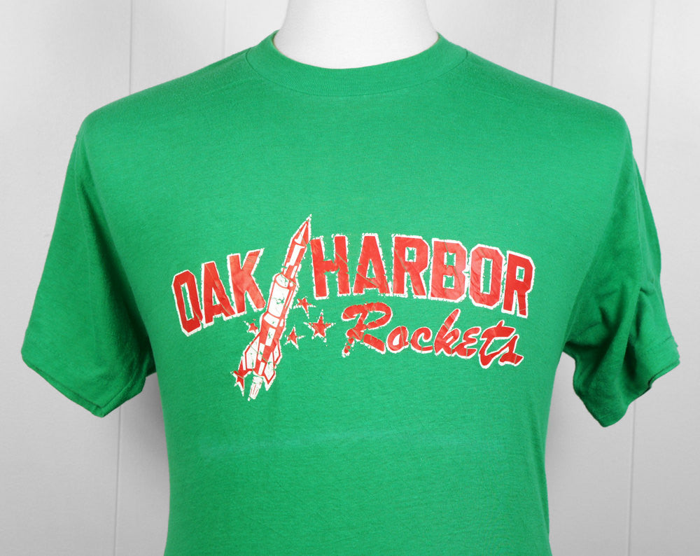 1980's Oak Harbor Rockets T-Shirt - Size L