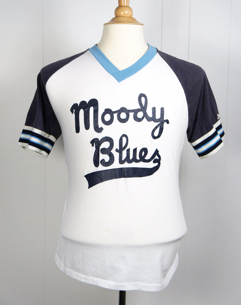1970's Moody Blues Baseball Jersey T-Shirt - Size M