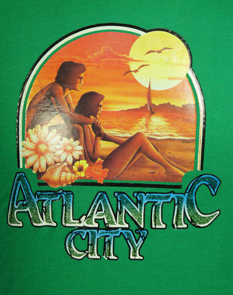 1980's Atlantic City T-Shirt w/ Sunset - Size S