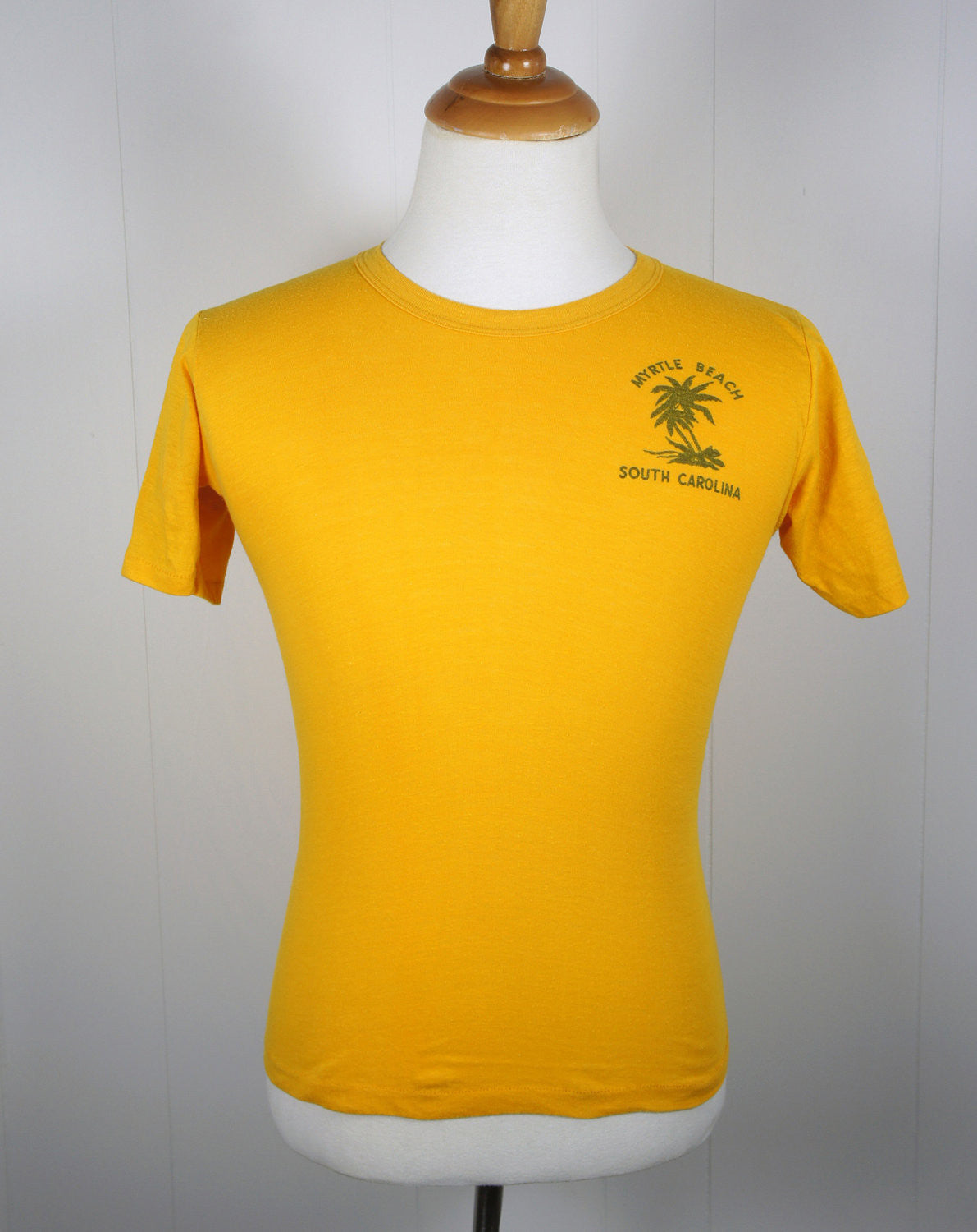 1970's Myrtle Beach, SC T-Shirt w/ Palm Trees - Size S