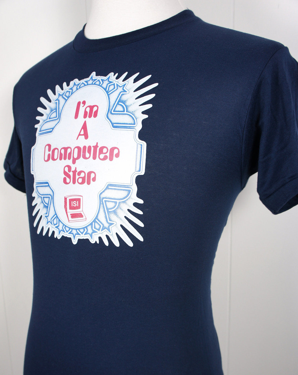 1980's I'm A Computer Star T-Shirt - Size M