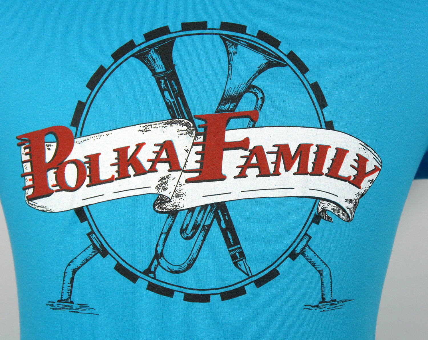 1980's Polka Family Band T-Shirt - Size M