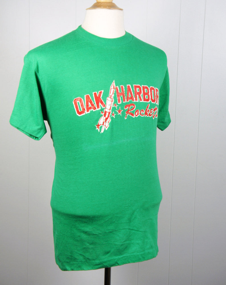 1980's Oak Harbor Rockets T-Shirt - Size L