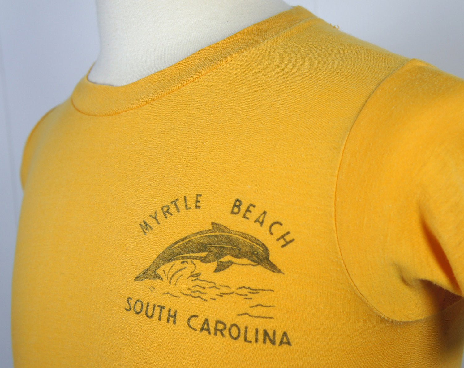 1970's Myrtle Beach, SC T-Shirt w/ Dolphin - Size S