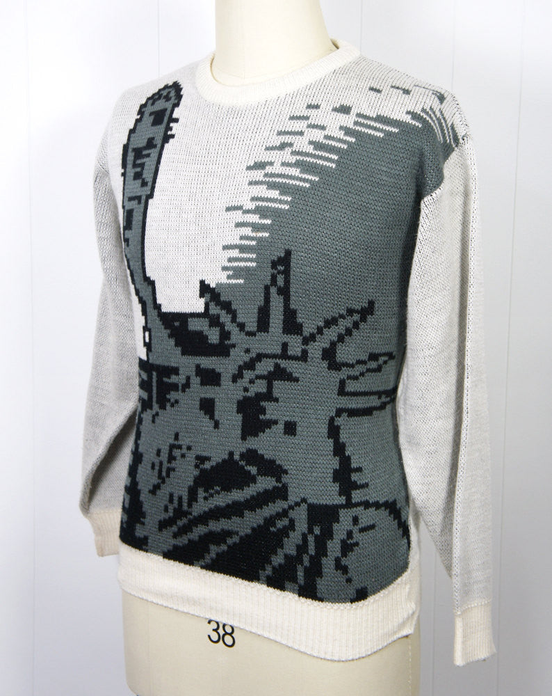 1980's Statue of Liberty Sweater, Size M