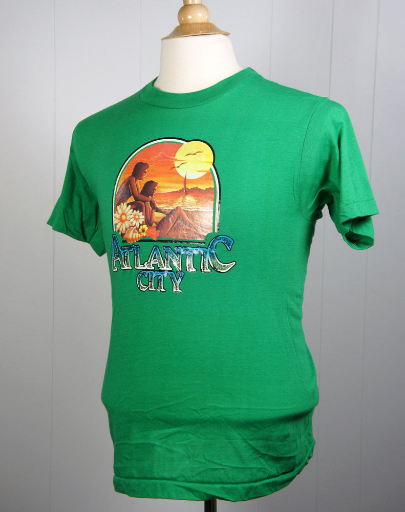 1980's Atlantic City T-Shirt w/ Sunset - Size S