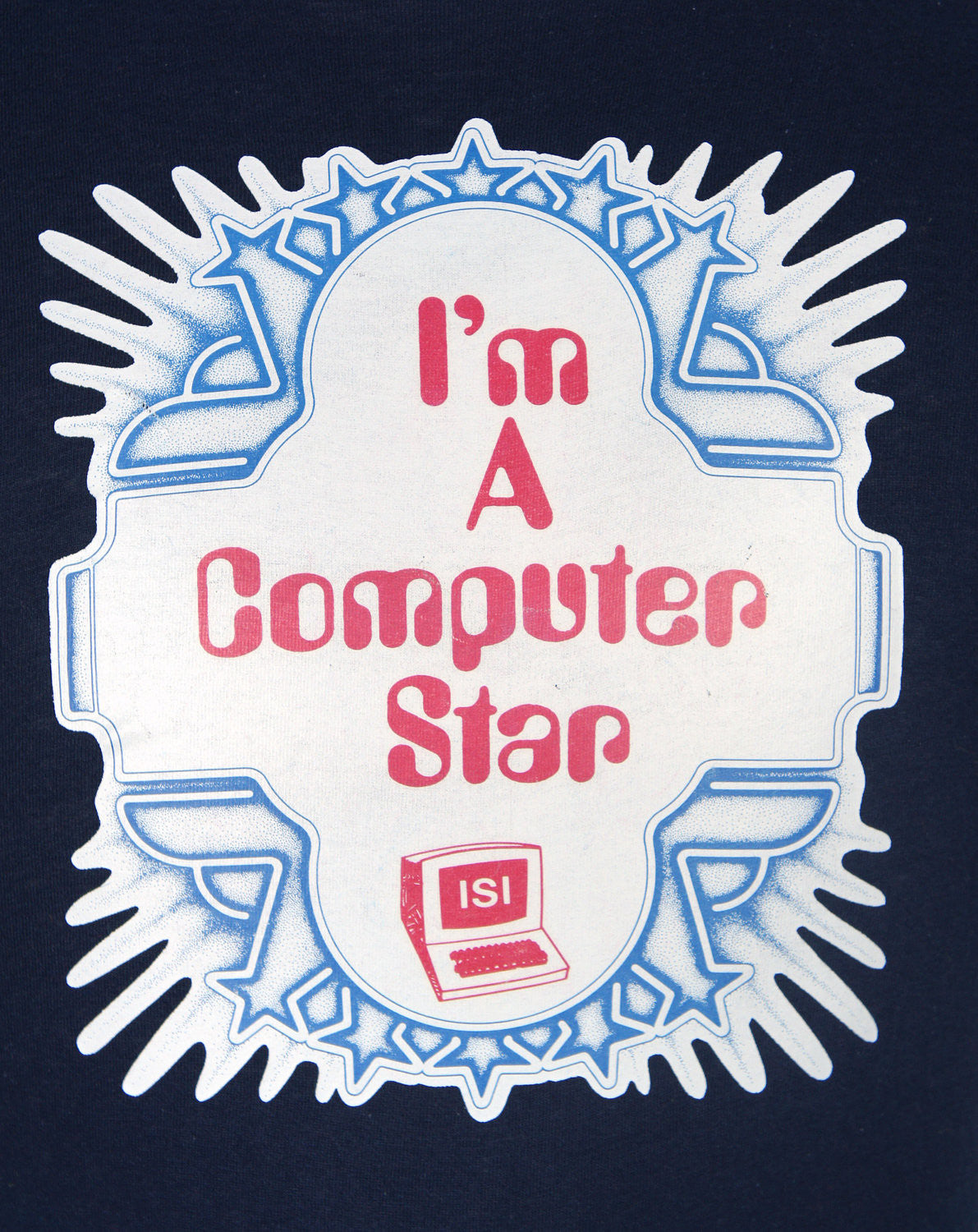 1980's I'm A Computer Star T-Shirt - Size M